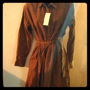 Union glo Brown corduroy dress